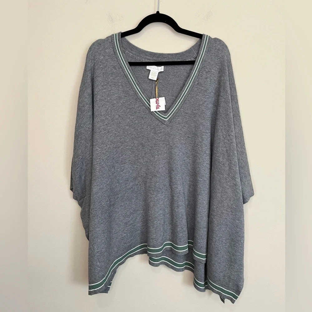 NWT House of Harlow 1960 Poncho Size -OSFM - Picture 4 of 12
